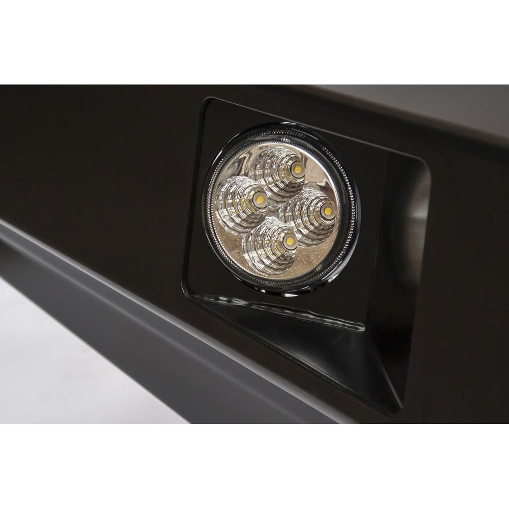 Бампер РИФ передний Mitsubishi L200 2005-2015 с доп. фарами, защитной дугой и защитой бачка омыват.