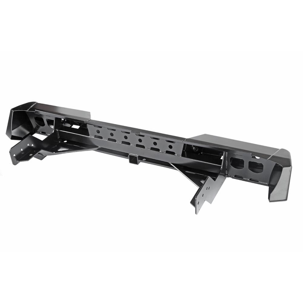 Бампер РИФ задний Mitsubishi L200 2015+ с квадратом под фаркоп и фонарями