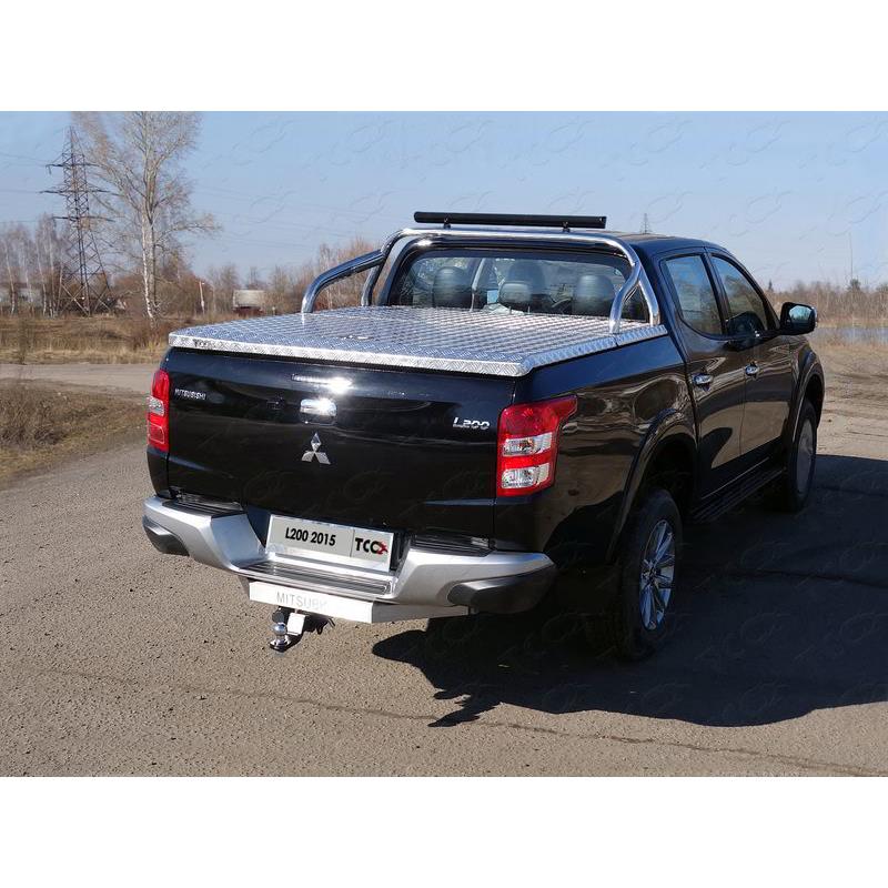 Защита кузова 75х42 мм со светодиодной фарой (для крышки) MITSUBISHI L200 2015-2019