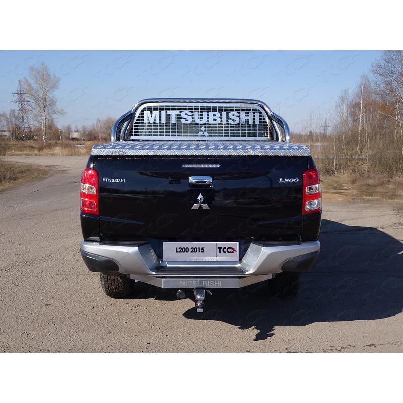Защита кузова и заднего стекла 75х42 мм (для крышки) MITSUBISHI L200 2015-2019