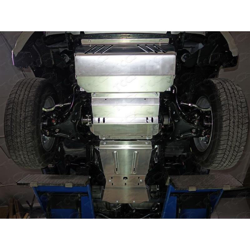 Защиты комплект (алюминий) радиатор, картер, кпп, рк, бак Mitsubishi L200 2019